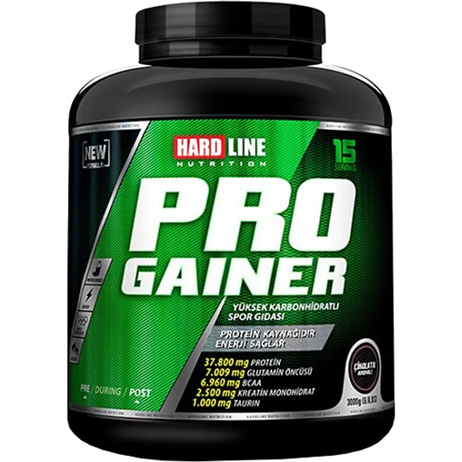 Hardline Nutrition Progainer Karbonhidrat 3000 gr