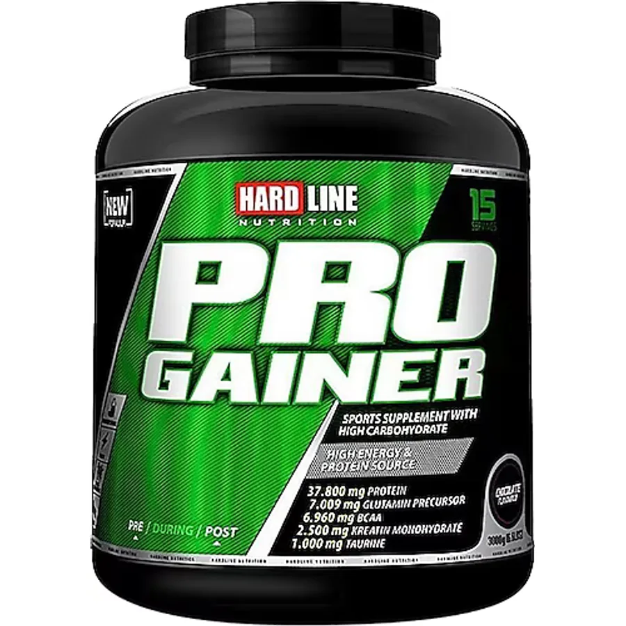 Hardline Nutrition Progainer Karbonhidrat 3000 gr Çikolatalı