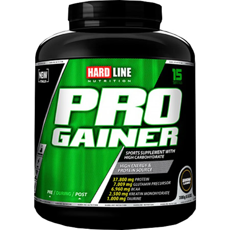 Hardline Nutrition Progainer Karbonhidrat 3000 gr Muzlu