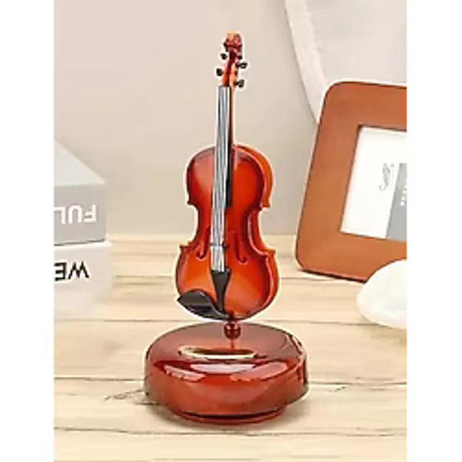 Hareketli Violin Muzik Kutusu