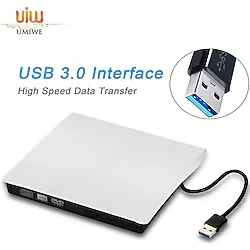 Harici Dvd-Rw Usb 3.0 Beyaz