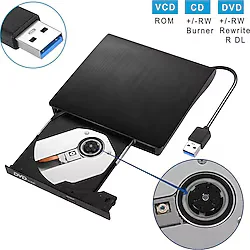 Harici Usb 3.0 Taşınabilir Dvd Writer Cd Dvd Yazıcı Okuyucu