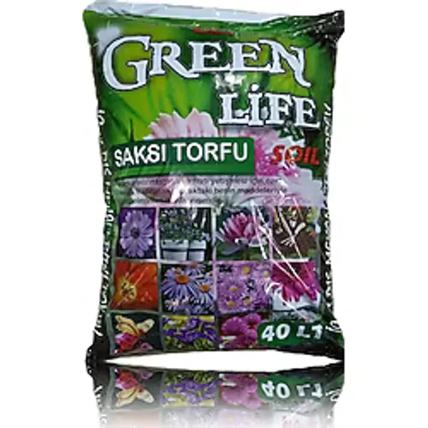 Harika Bitki Toprağı, Çicek Toprağı, Htm Torf Humus Katkılı 40 Lt