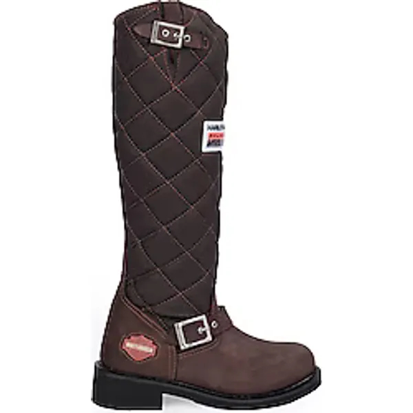 Harley Davidson Laconia HI 646 025G100074 Kahverengi Nubuk Kadın Çizme