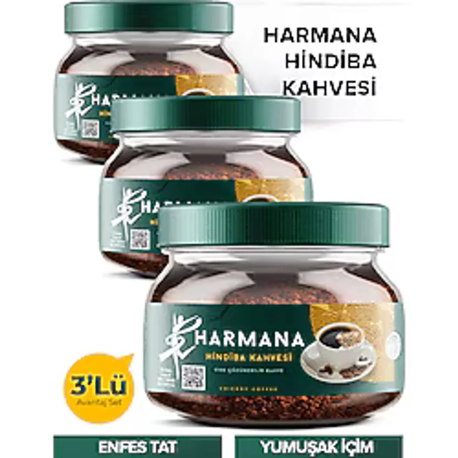 Harmana Hindiba Kahvesi 60 Kullanım 150 gr 3'lü