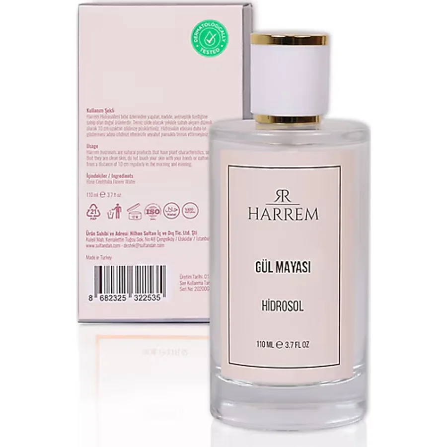 Harrem Gül Mayası Suyu Aydınlatıcı ve Gözenek Sıkılaştırıcı Tonik 110 ml