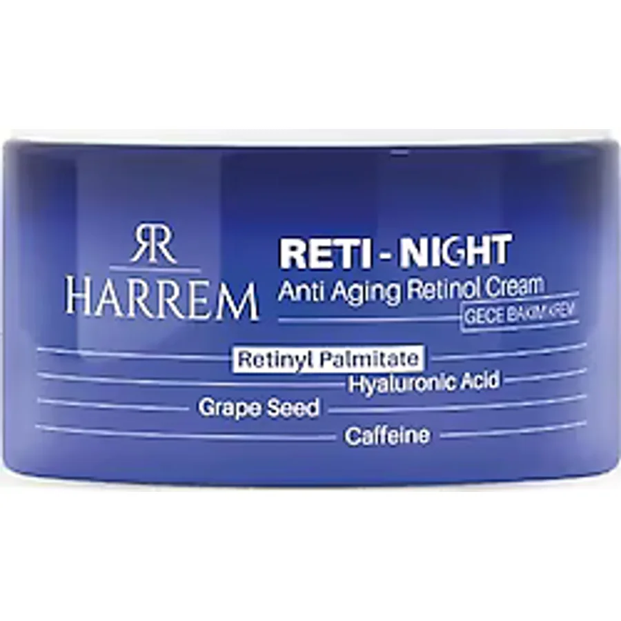 Harrem Reti-night Retinol & Kolajen Yaşlanma Karşıtı Dolgunlaştırıcı 50 ml Gece Kremi
