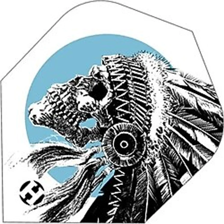Harrows Prime - Indian Skull Dart Flight