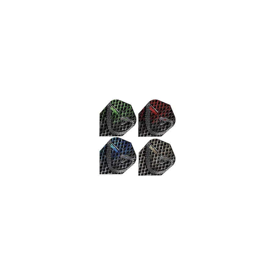 Harrows Taipan Dart Flights Kırmızı
