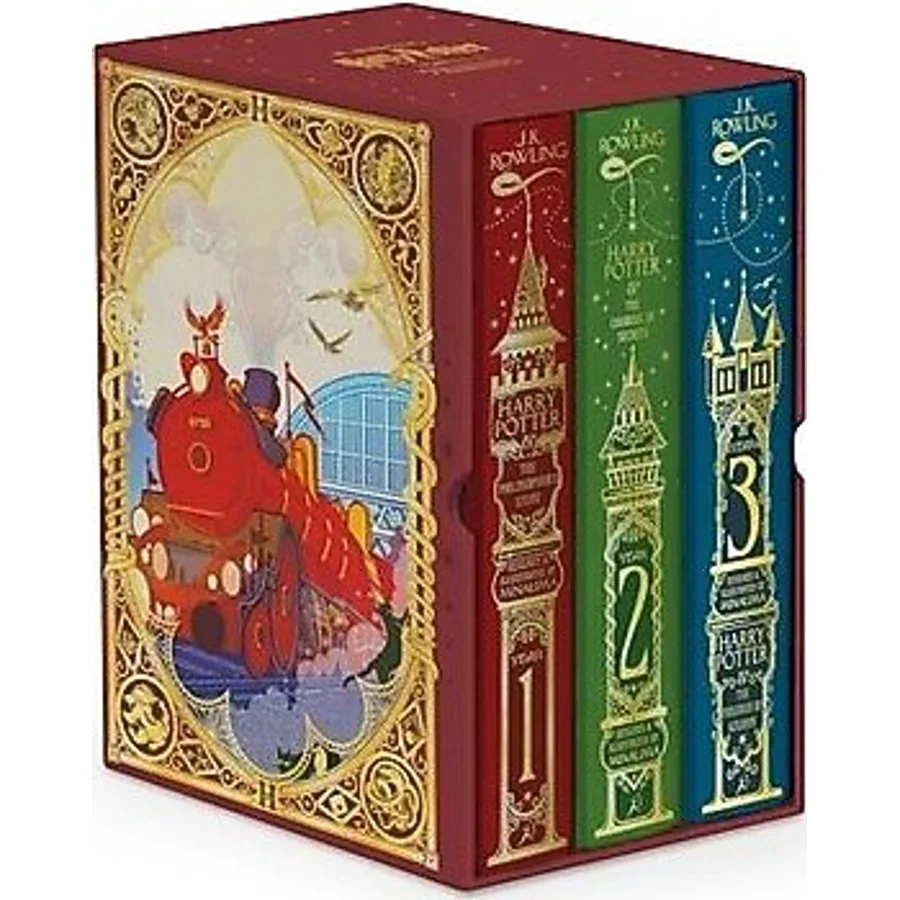 Harry Potter 1-3 Box Set: MinaLima Edition