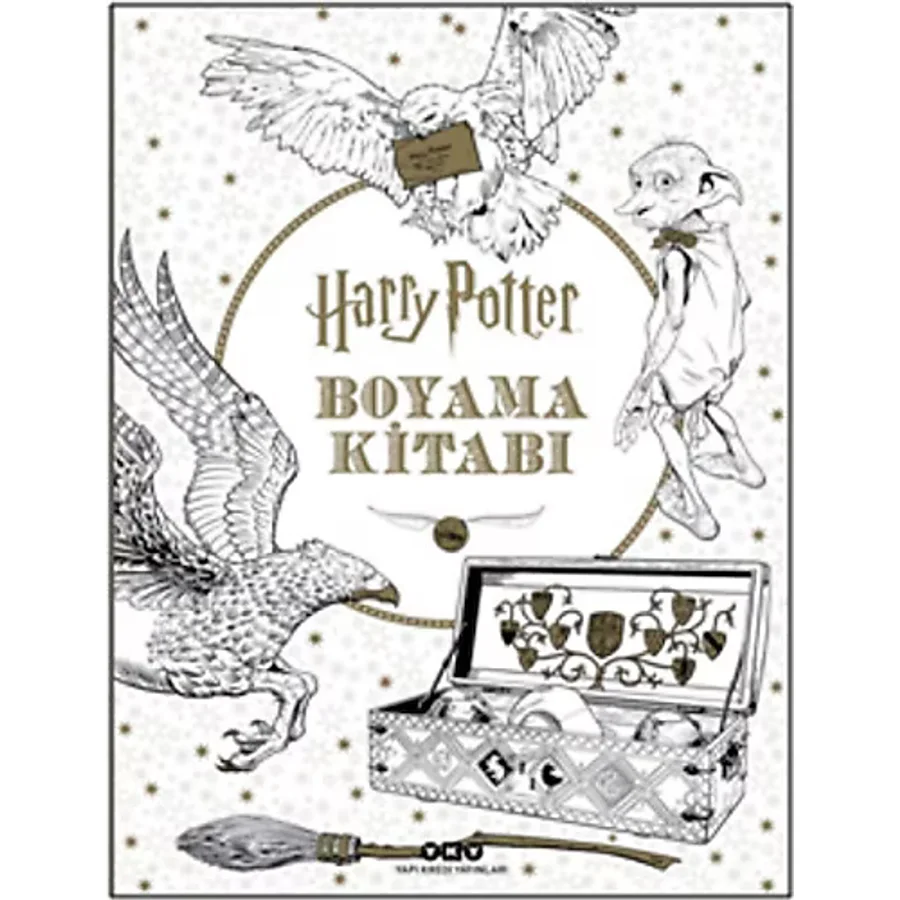 Harry Potter Sihirli Yaratıklar Boyama Kitabı - Kolektif