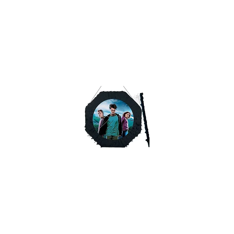 Harry Potter Siyah Pinyata 42cm sopalı Doğum Günü Eğlencesi Pinyata patlatma partisi