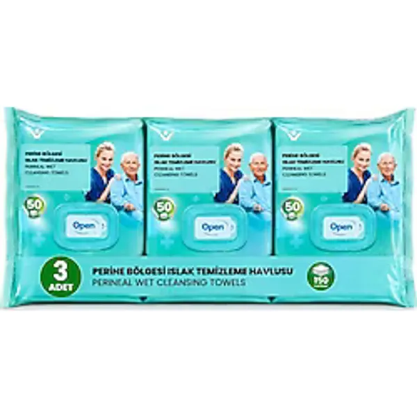 Has-Pet Islak Ant.vücut ve Perine Temizlik Havlusu 30X32 50'lix3'lü Paket
