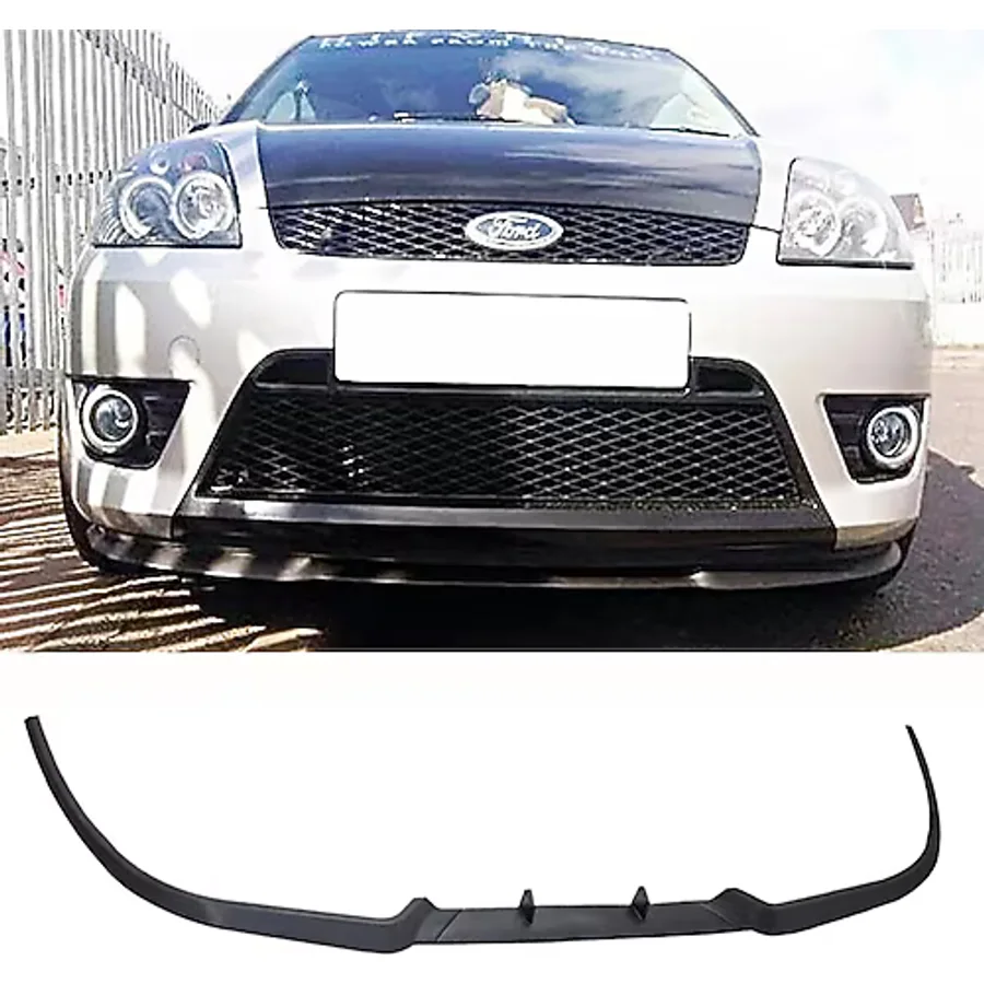 HasAkman Ford Fiesta Mk5 2001 - 2008 Ön Lip Mat Siyah Ön Tampon Lip