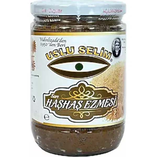 Haşhaş Ezmesi Sarı 800 Gr.Cam Kavanoz Uşak Yöresi