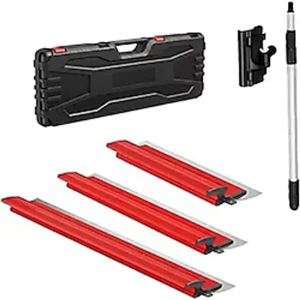 Haspro Saten Alçı Bıçağı- Mala Takımı - Üçlü Set ( 40,50,60 Cm )