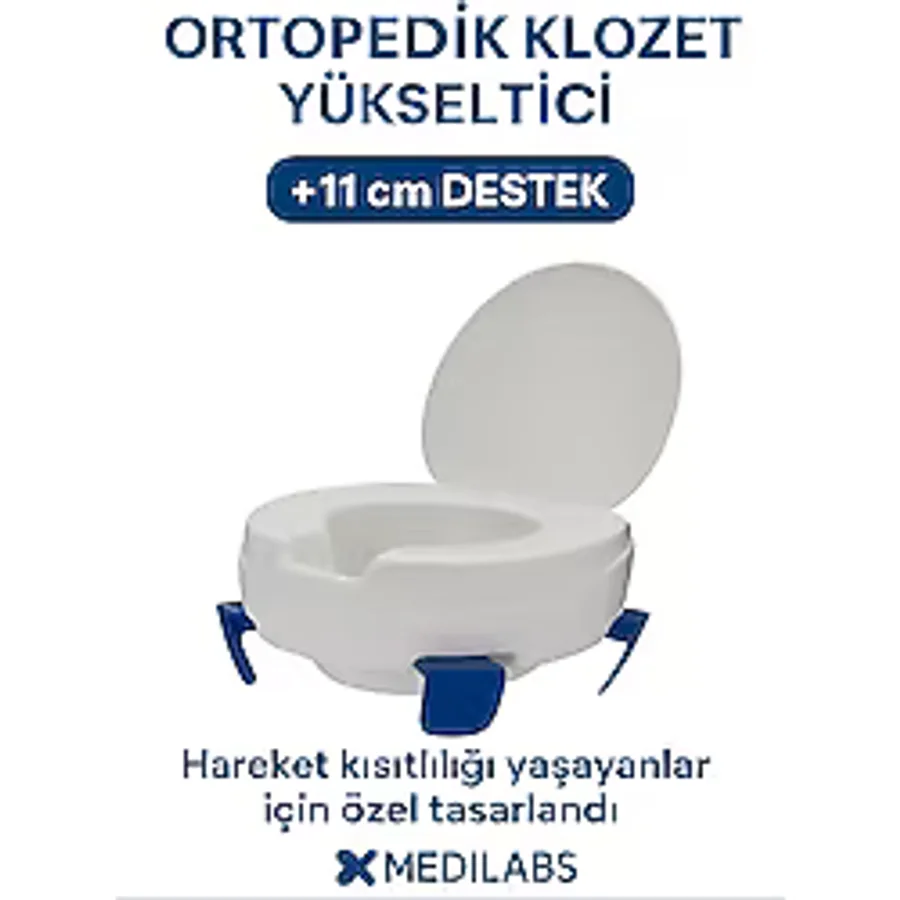 Hasta Klozet Yükseltici Engelli Tuvalet Oturma Aparatı Yaşlılar İçin Tuvalet Yükseltici