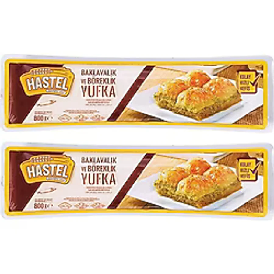 Hastel Baklavalık Yufka 800 Gr. X 2 Adet
