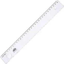 Hatas 0161 30 cm Mercekli Plastik Cetvel