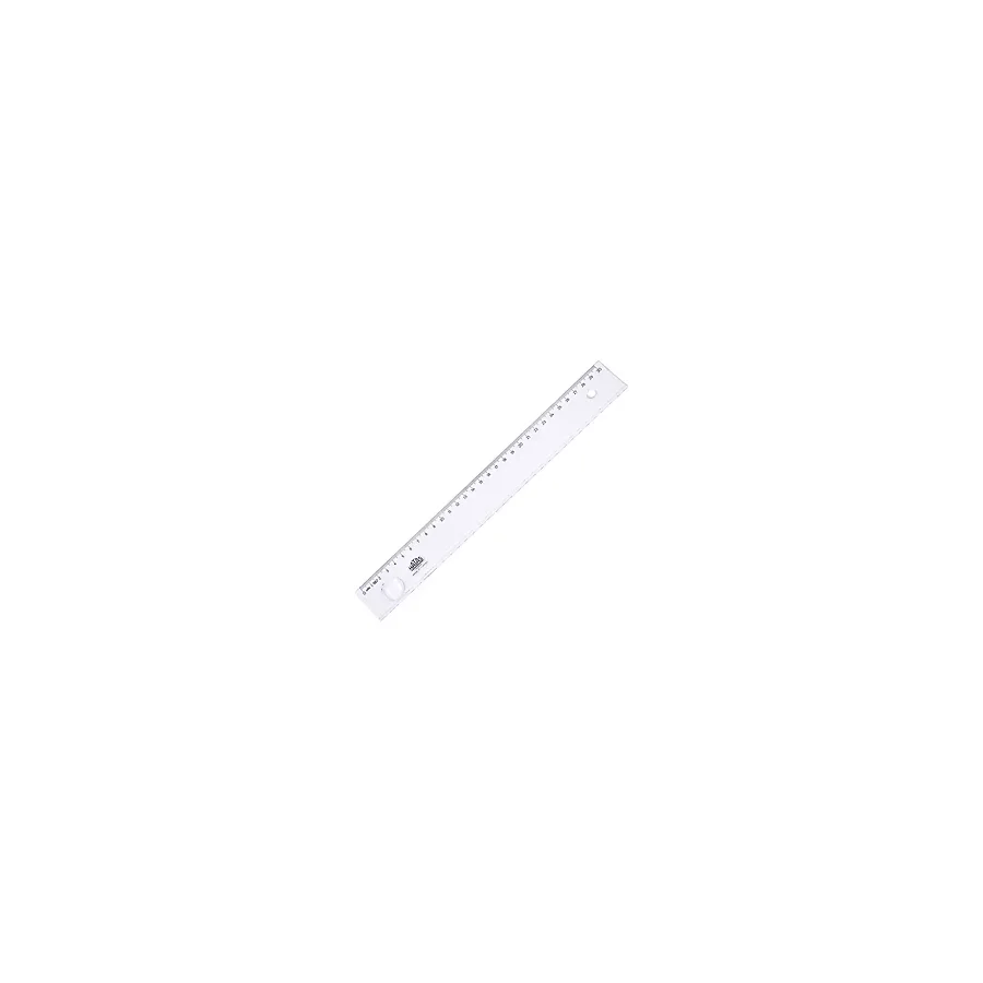 Hatas Standart Cetvel Plastik Mercekli Geniş 30 cm 0161 - Renkli