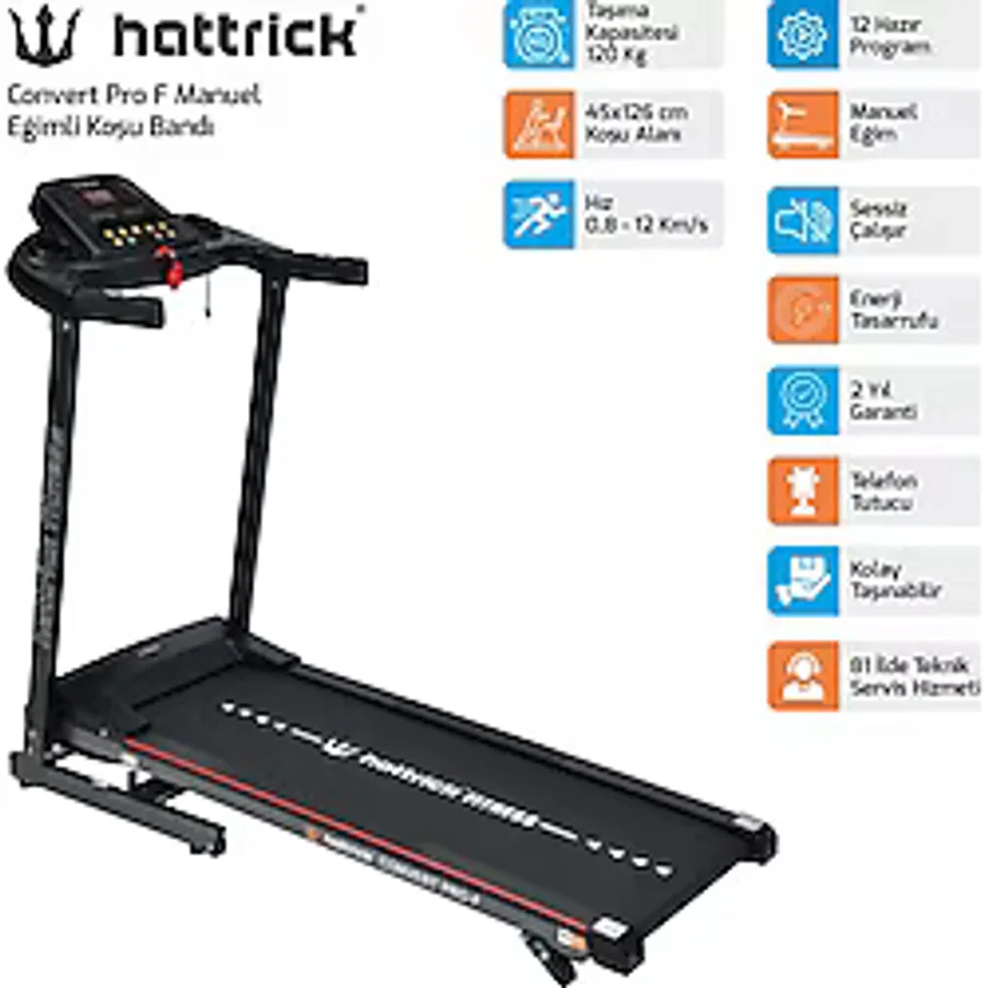 Hattrick Convert Pro-F Katlanabilir Koşu Bandı