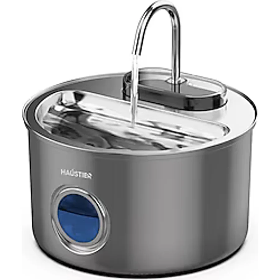 Haustier WF009LS-M Metal Tasarım Otomatik Kedi Su Pınarı
