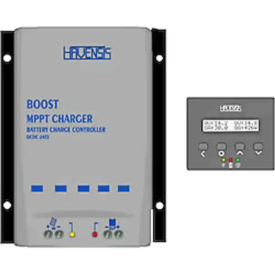 Havensis BOOST MPPT 24-72V Elektrikli Bisiklet Akü İçin Dijital Ekranlı Solar Şarj Cihazı