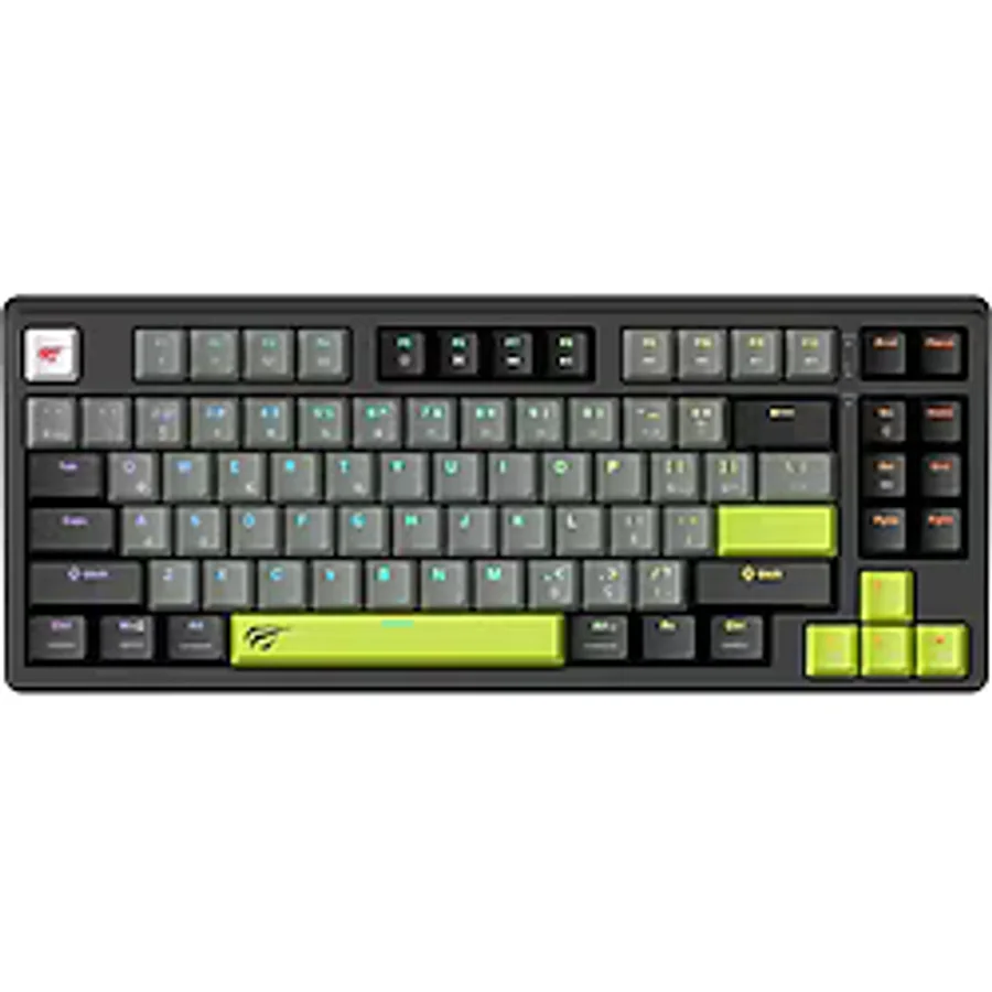 Havit Gamenote KB904L RGB TKL Magnetic Switch Kablolu Mekanik Oyuncu Klavyesi