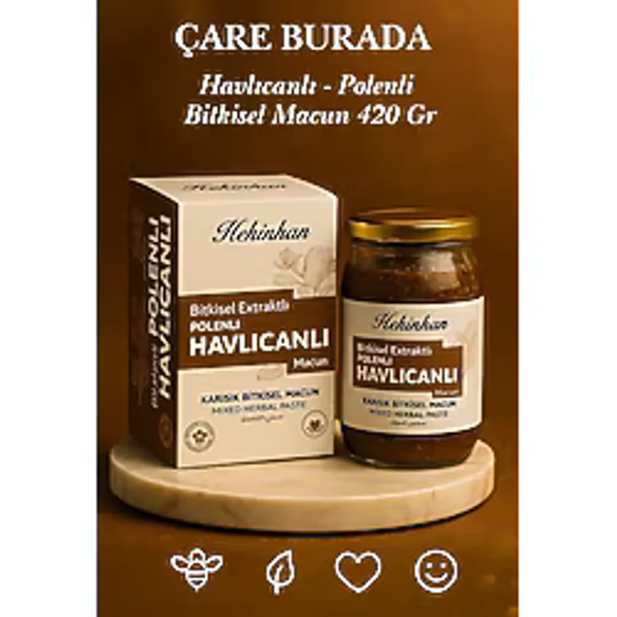 Havlıcan & Polenli Macunu 420 Gr