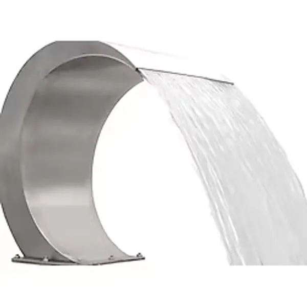 Havuz 17825 şelale Kobra 500-1000 mm 304 kalite 1,2 mm Paslanmaz çelik El Yapım