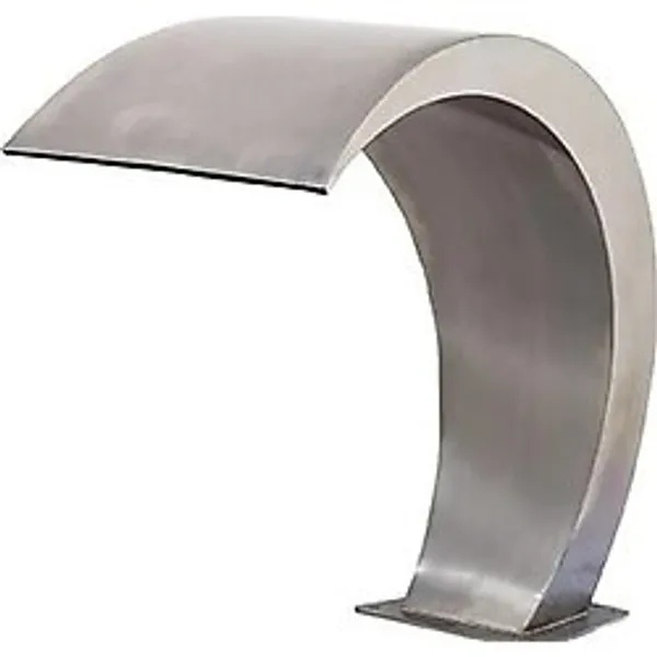Havuz şelale 12855 Kobra 1000-500 mm 316 kalite 1,2 mm Paslanmaz çelik El Yapım