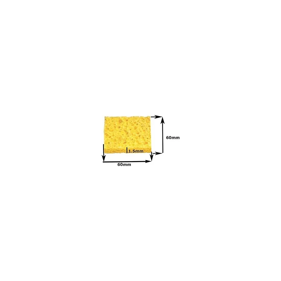 Havya Temizleme Süngeri - Lehim Süngeri 60x60x1.5Mm (551664642)