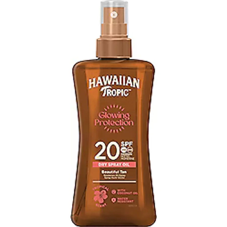 Hawaiian Tropic Glowing Protection 200 ml 20 Faktör Bronzlaştırıcı Yağ
