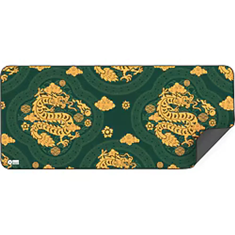 Hawk Green Dragon Mouse Pad