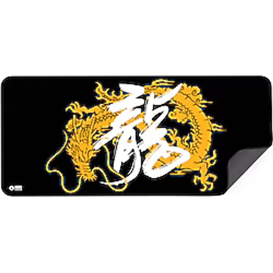 Hawk Yellow Dragon Mouse Pad