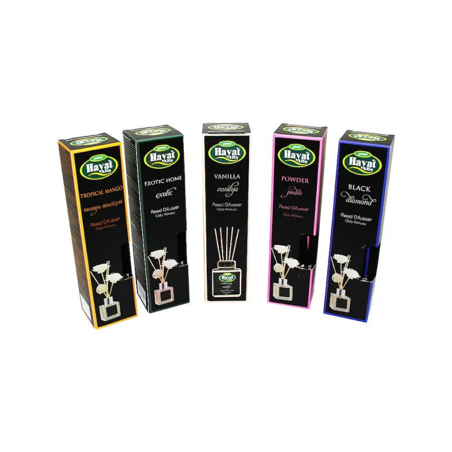 HAYAT ALFA KARE 100ML BAMBU ÇUBUKLU MİX ORTAM ODA KOKUSU-Findit