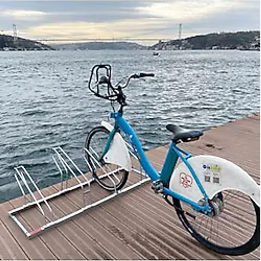 Hayat Trafik - Bisiklet Park Yeri Dörtlü Galvaniz EKO, Park Demiri