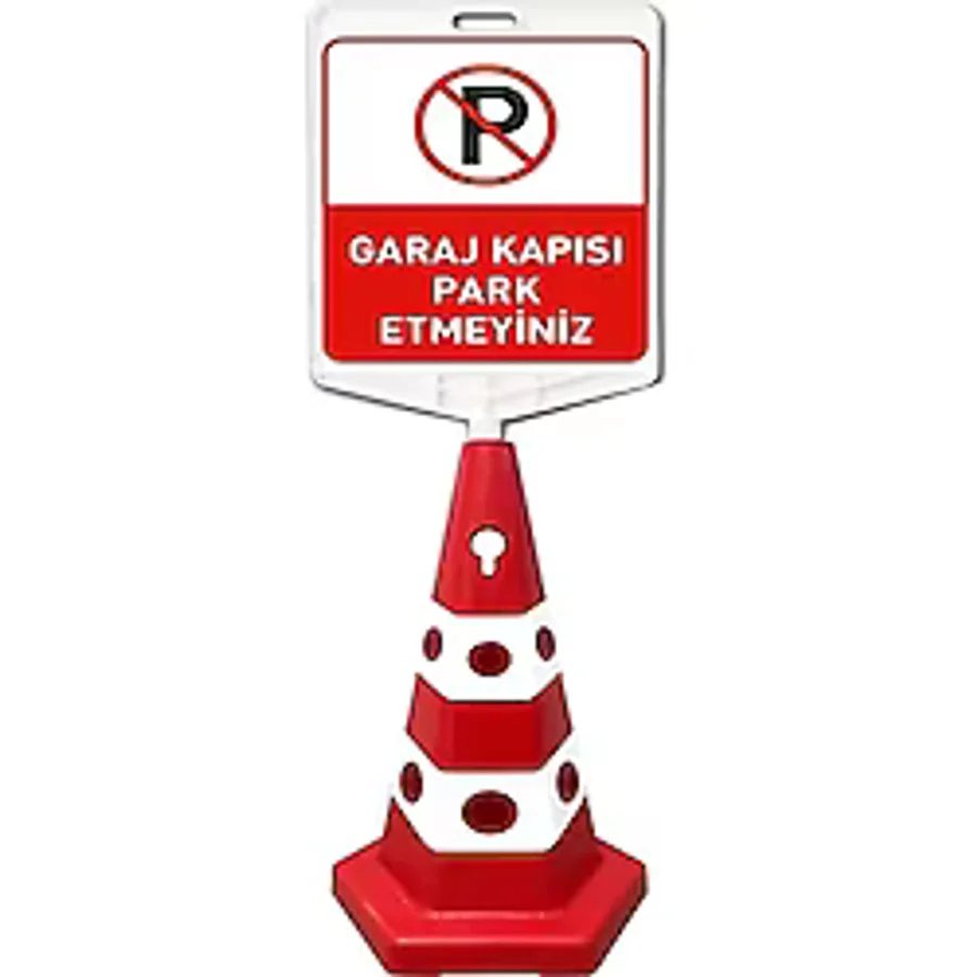 Hayat Trafik Garaj Kapısı Park Etmeyiniz Ultra Kedi Gözlü Trafik Koni Seti Trafik Dubası