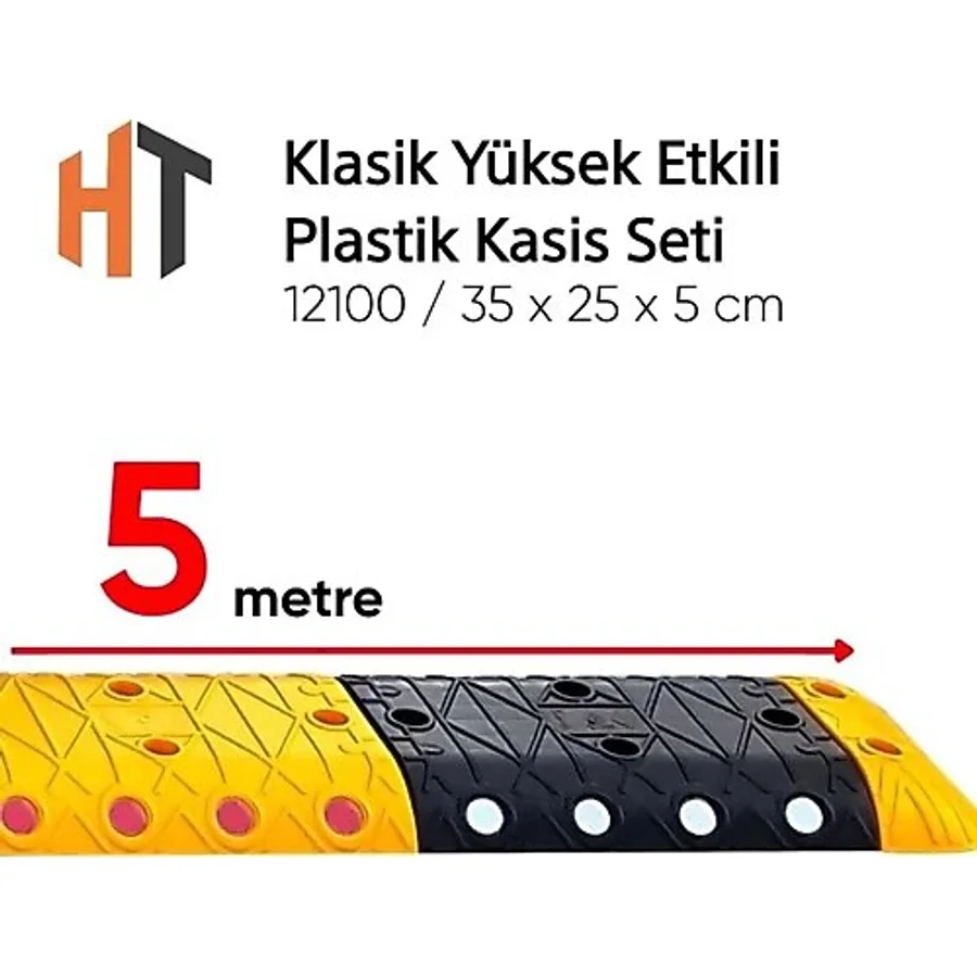 Hayat Trafik - Klasik Hız Kesici Kasis Seti 5 metre