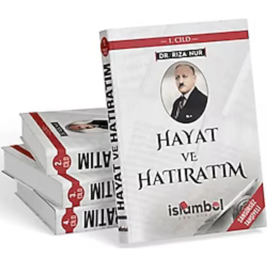 Hayat ve Hatıratım (4 Cilt Takım) - Rıza Nur