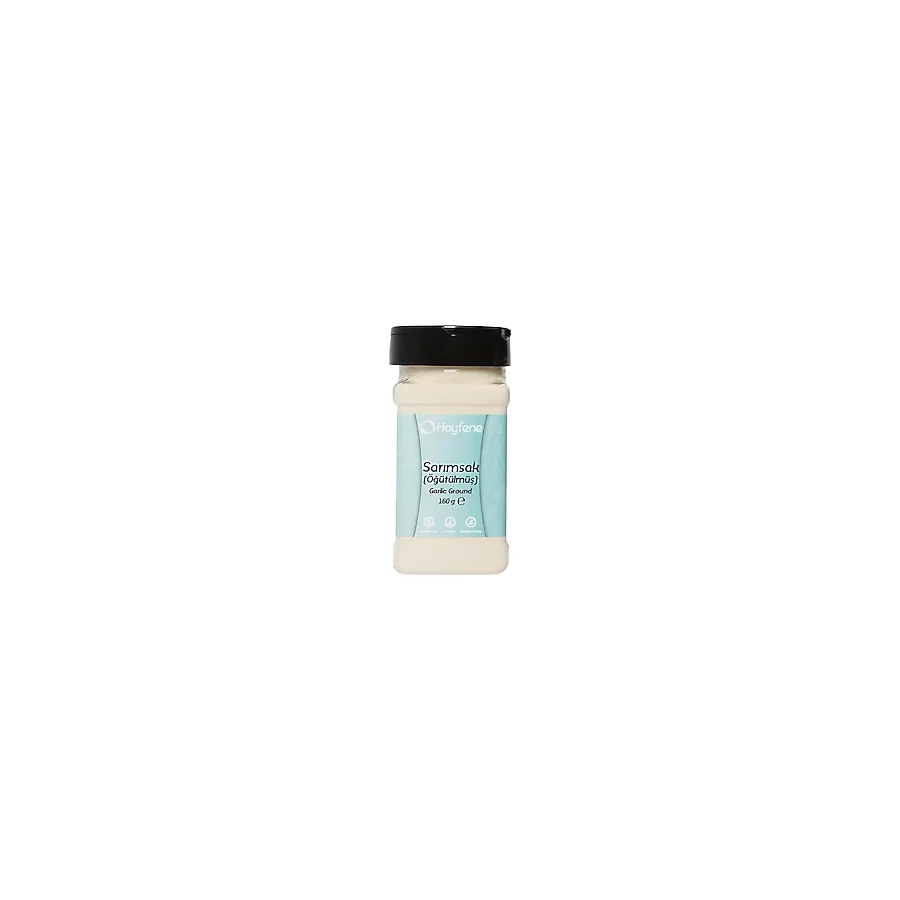 Hayfene 160 gr Yoğun Aromalı Doğal Sarımsak Tozu - 180 gr