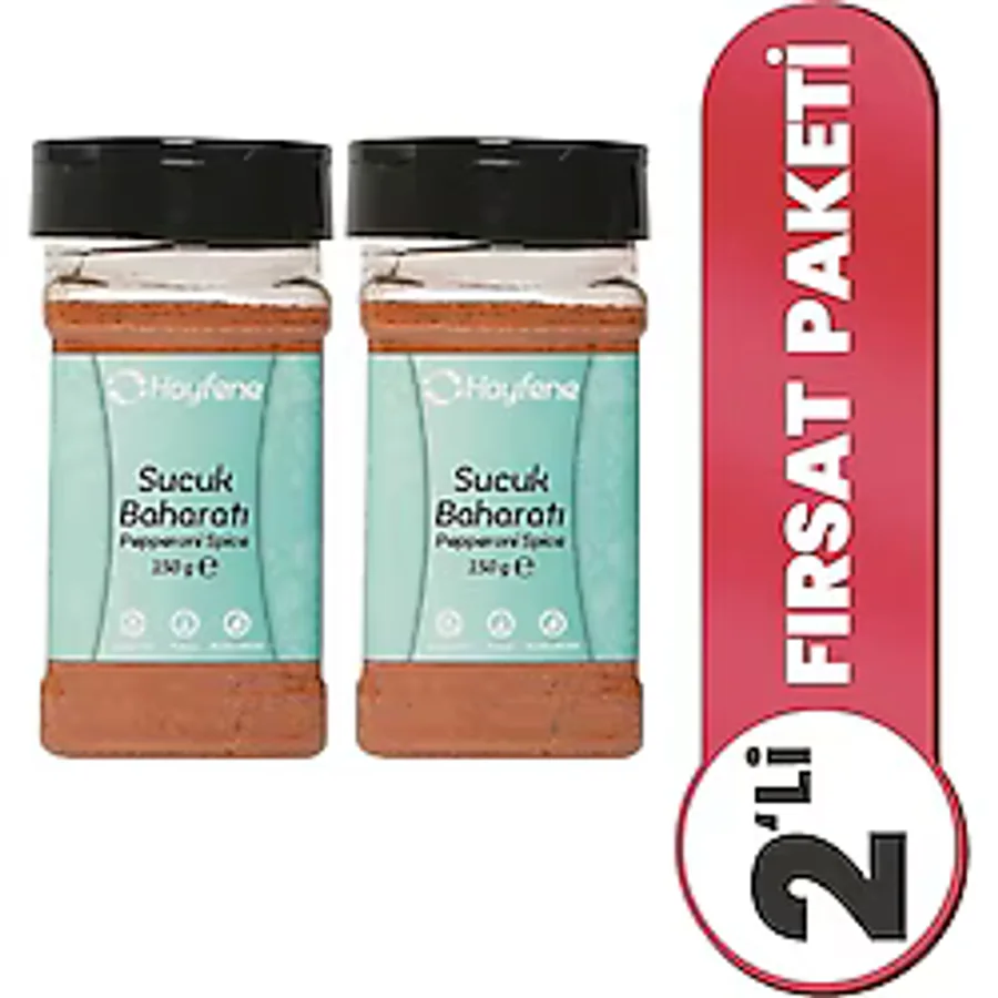 Hayfene 2'li Sucuk Baharatı 150 gr Baharat Seti
