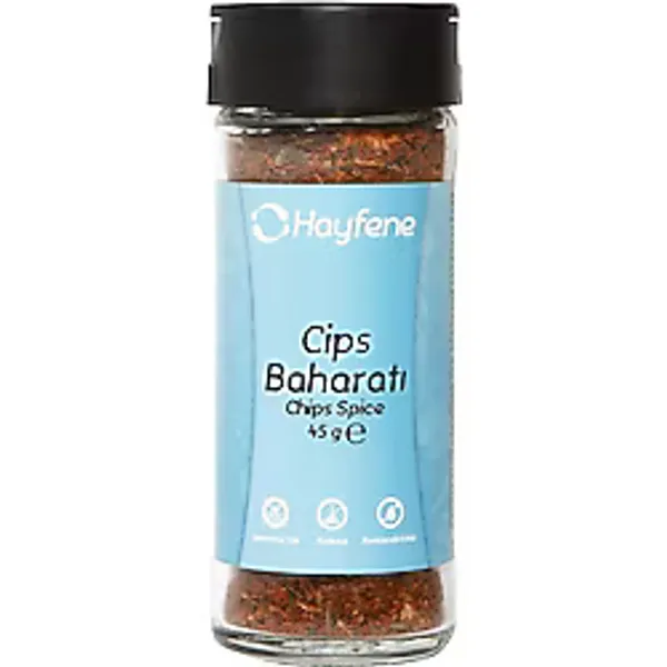 Hayfene Cips Baharatı Tatlı Pul Biber Sarımsak Soğan Sumak Nane Kaya Tuzu Karışımı 45 g Gurme Lezzet - 45 gr