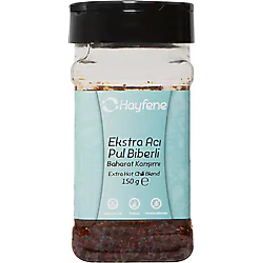 Hayfene Ekstra Çok Acı Pul Biberli Baharat Karışımı 150 gr