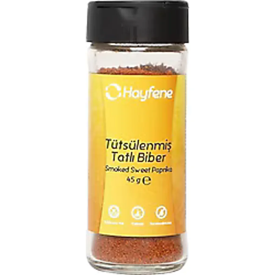 Hayfene Tütsülenmiş Tatlı Kırmızı Biber 45 gr