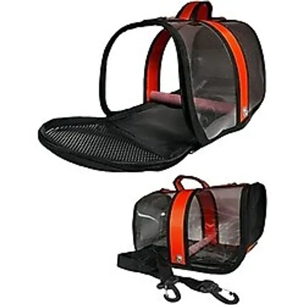Hayhaypetshop Turuncu Kuş Taşıma Çantası (Tünekli)