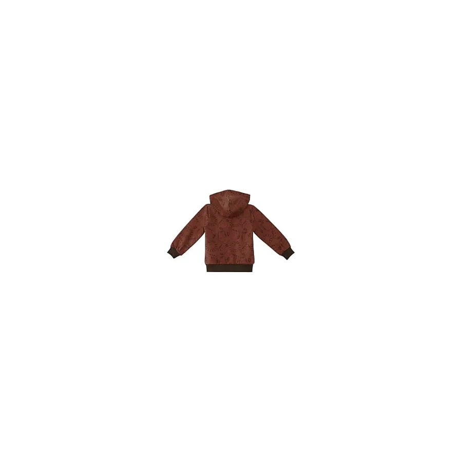 Hayvanlar Erkek Bebek Kahverengi Sweatshirt