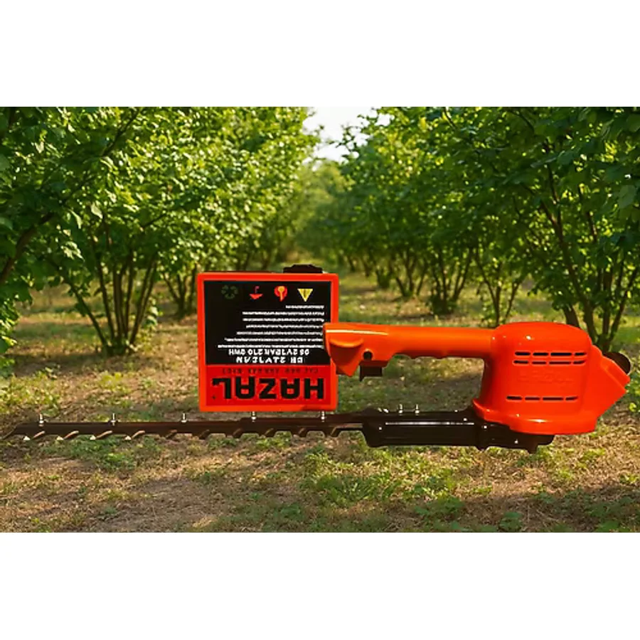Hazal Bmth600 Akülü Fındık Filiz Işkın Kesme Makinası 600 Watt