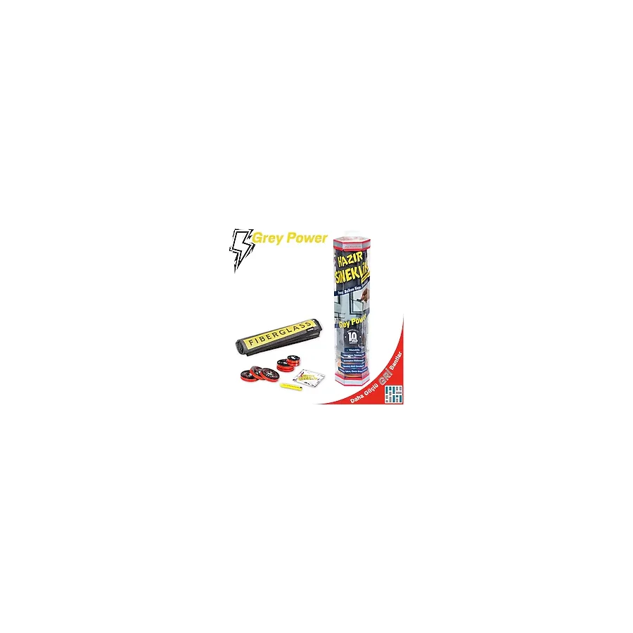 Hazır Sineklik Grey Power Fransız Balkon Kapı Sinekliği 80 x 220 cm - 1 Adet - 80x220
