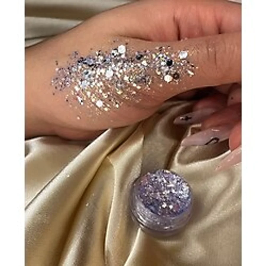 Hb Tasarım Glitter Jel Far Sim Far Lila